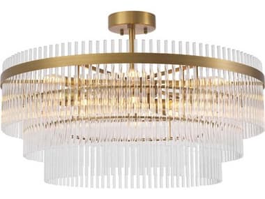 Eichholtz East Antique Brass Ceiling Lamp EIC118486UL