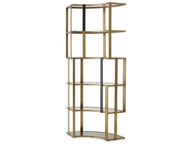 Eichholtz Clio Corner Brushed Brass Cabinet EIC118640