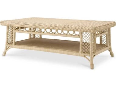 Eichholtz Saba Rectangular Natural Rattan Coffee Table EIC118675