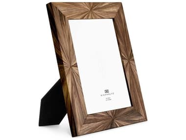 Eichholtz Harvard L Straw Marquetry Brown Picture Frame EIC118930