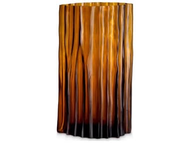 Eichholtz Vivente S Amber Glass Vase EIC119312