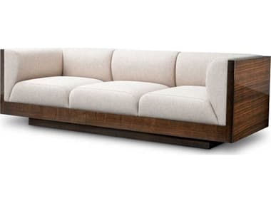 Eichholtz Sebastian Eucalyptus Veneer Loki Natural Sofa EIC119412