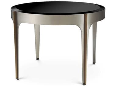 Eichholtz Artemisa Brushed Steel Side Table EIC119424