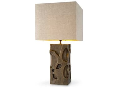 Eichholtz Enzo Vintage Brass Incl Shade Table Lamp EIC119664UL