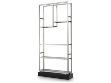 Eichholtz Corrado I Brushed Steel Cabinet EIC119703