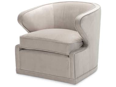 Eichholtz Dorset Swivel Gray Accent Chair EICA111937
