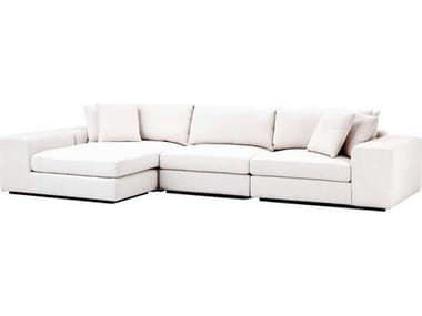 Eichholtz Vista Clarck Sand Black Base White Upholstered Modular EICA112563