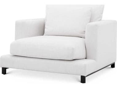 Eichholtz Burbury White Chair and a Half EICA114059