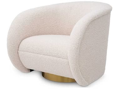 Eichholtz Cristo Swivel Cream Accent Chair EICA115174