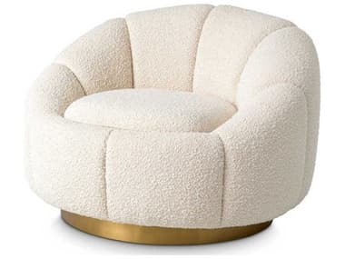 Eichholtz Inger Swivel Cream Accent Chair EICA115258
