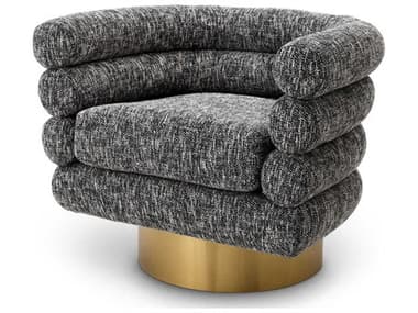 Eichholtz Maguire Swivel Black Accent Chair EICA115334