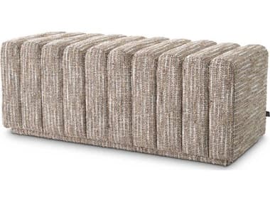 Eichholtz Bente Mademoiselle Beige Upholstered Accent Bench EICA115493