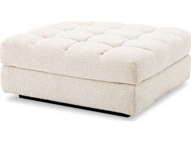 Eichholtz Dean Boucle Cream Black Base Upholstered Modular EICA115519