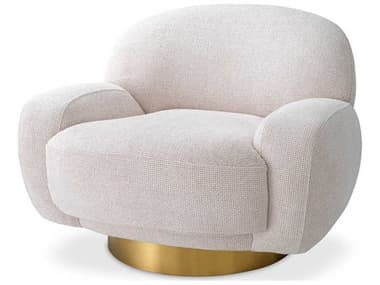 Eichholtz Udine Swivel Cream Accent Chair EICA116066