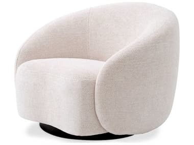 Eichholtz Amore Swivel White Accent Chair EICA116070