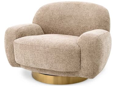 Eichholtz Udine Swivel Beige Accent Chair EICA117662