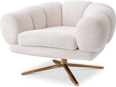 Eichholtz Sunset Swivel Cream Accent Chair EICA117939