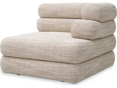 Eichholtz Malaga Skyward Sand Black Feet Beige Upholstered Modular EICA118382