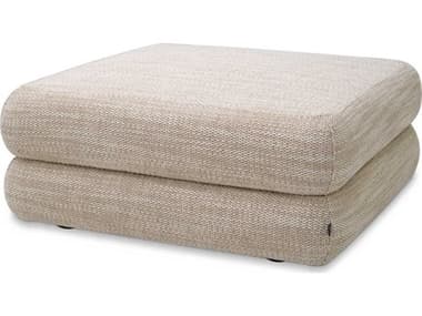 Eichholtz Malaga Skyward Sand Black Feet Beige Upholstered Modular EICA118384