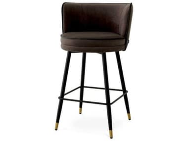 Eichholtz Grenada Upholstered Swivel Counter Stool EICA118563