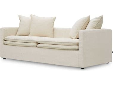 Eichholtz Montgomery White Upholstered Sofa EICA118767