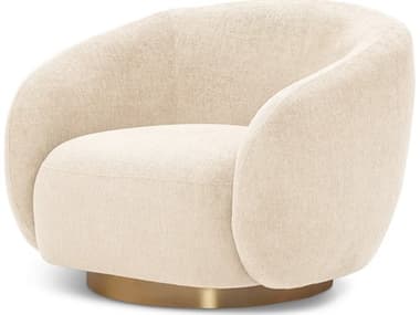 Eichholtz Brice Swivel Chair in Stratfort Pearl EICCMA0001