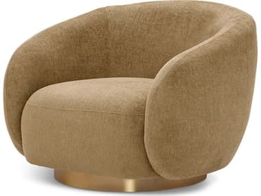 Eichholtz Brice Swivel Chair in Stratfort Honey EICCMA0022