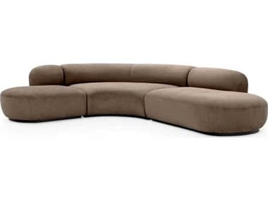 Eichholtz Bjorn Gray Upholstered Sectional Sofa EICCMA0069