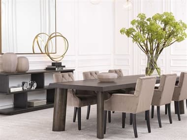 Eichholtz Dune Oak Wood Dining Room Set EICDUNEDININGSET1