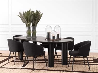 Eichholtz Mogador Oak Wood Dining Room Set EICMOGADORDININGSET1