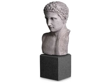 Eichholtz Statues Marble Black Granite Base Sculpture EICTM0080