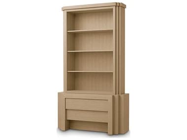 Eichholtz Metropolitan Oak Wood Natural Veneer Display Cabinet EICTM0137