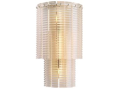 Eichholtz Imperial Brushed Brass Clear Glass Wall Sconce EICTM0146UL
