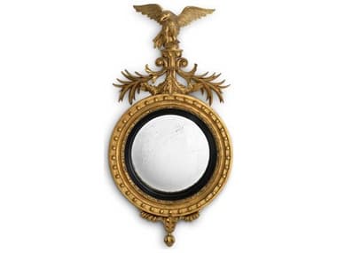 Eichholtz Girandole Antique Gold Mirror Glass Wall Round EICTM0177