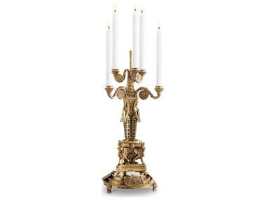 Eichholtz Candle Holders Antique Brass Holder EICTM0188