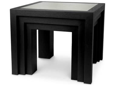 Eichholtz Metropolitan Square Mirror End Table EICTM0232