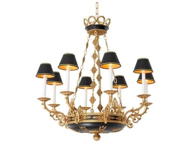 Eichholtz Palais Antique Gold Traditional Candelabra Chandelier EICTM0289UL