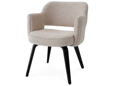 Eichholtz Park Beige Upholstered Arm Dining Chair EICTMA0112