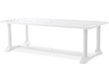Eichholtz Outdoor White Finish Dining Table EIO112849