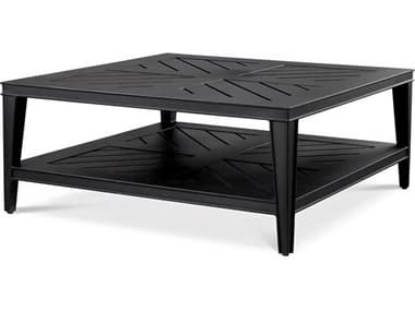 Eichholtz Outdoor Black Finish Coffee Table EIO113643
