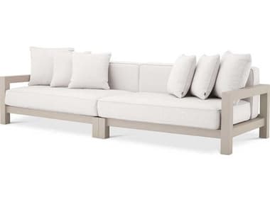 Eichholtz Outdoor Sand Finish Sunbrella Canvas Sofa EIO113651