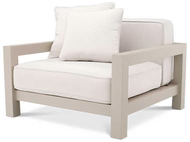 Eichholtz Outdoor Sand Finish Sunbrella Canvas Lounge Chair EIO113652