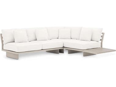 Eichholtz Outdoor Sand Finish Sunbrella Canvas Sofa EIO114998