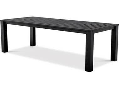 Eichholtz Outdoor Black Finish Dining Table EIO115001