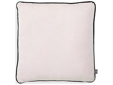 Eichholtz Outdoor Sunbrella Canvas Black Piping Patio Cushion EIO115446
