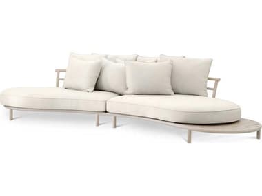 Eichholtz Outdoor Sand Finish Lewis Off-white grey Sofa EIO116062