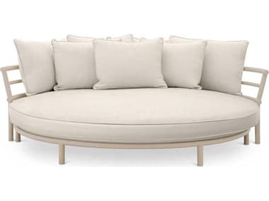 Eichholtz Outdoor Sand Finish Lewis Off-white grey Lounge Bed EIO116096