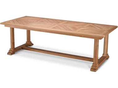 Eichholtz Outdoor White Finish Dining Table EIO117357