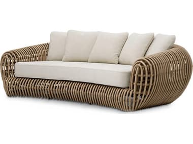 Eichholtz Outdoor Faux Rattan Viola Sand Sofa EIO119200