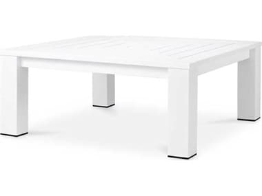 Eichholtz Outdoor Matte White Finish Coffee Table EIO119776